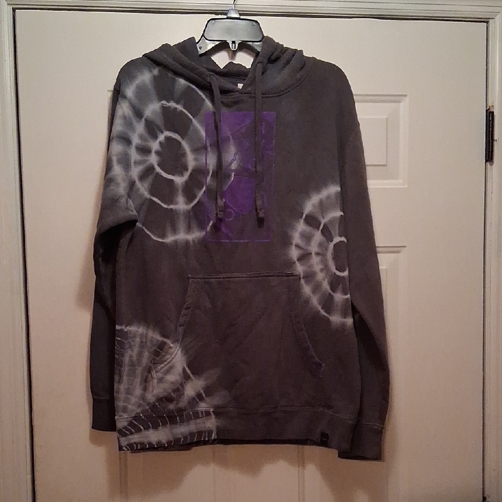 Men's Cloak Anime Tie Dyed Hoodie